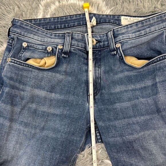 Rag and bone wide leg cute denim jeans size 25 - Picture 5 of 9